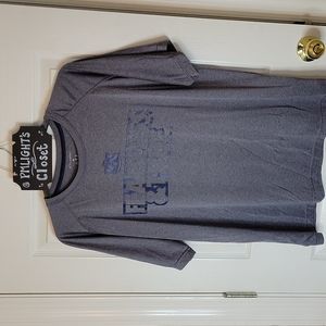Champion Auburn T-Shirt XL Short Sleeve "Fearless & True" Gray Blue